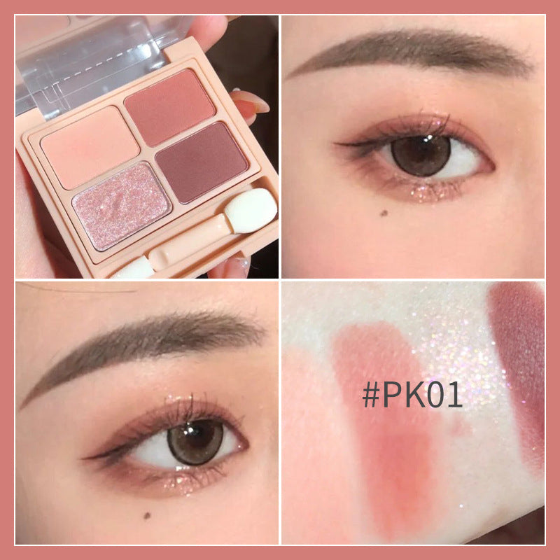 Lidschatten-Palette für Einsteigerinnen