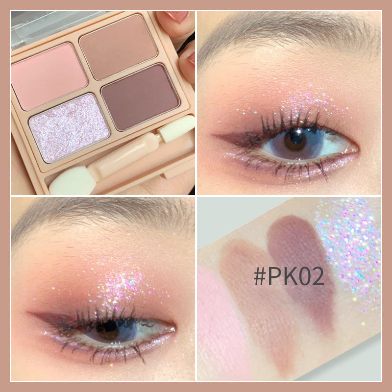 Lidschatten-Palette für Einsteigerinnen