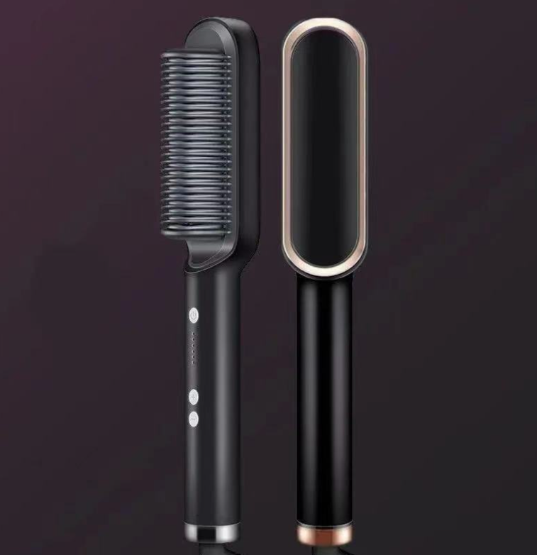 2-in-1 Haarglätter & Lockenstab mit Ionen