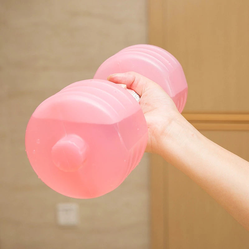 Wasser-Hantel 2er-Set · füllbare Reise-Fitness-Hanteln