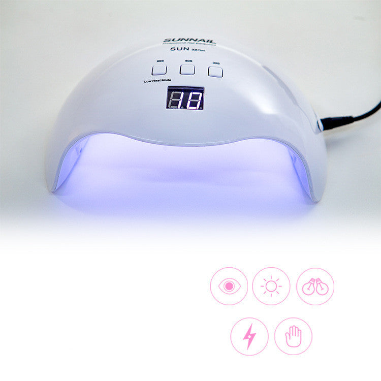LED UV Nagellampe mit Sensor und Timer – Ansicht 3