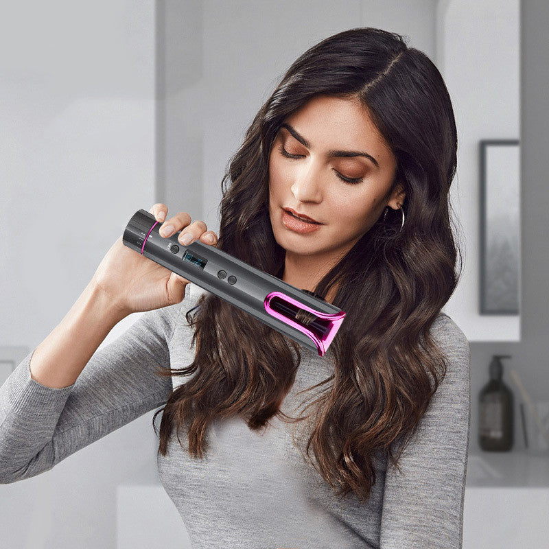Kabelloser Lockenstab mit LCD-Anzeige – Bild 4 | LuxeStyle