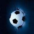 3D Mini Fussball Wandlampe – Bild 1 | LuxeStyle