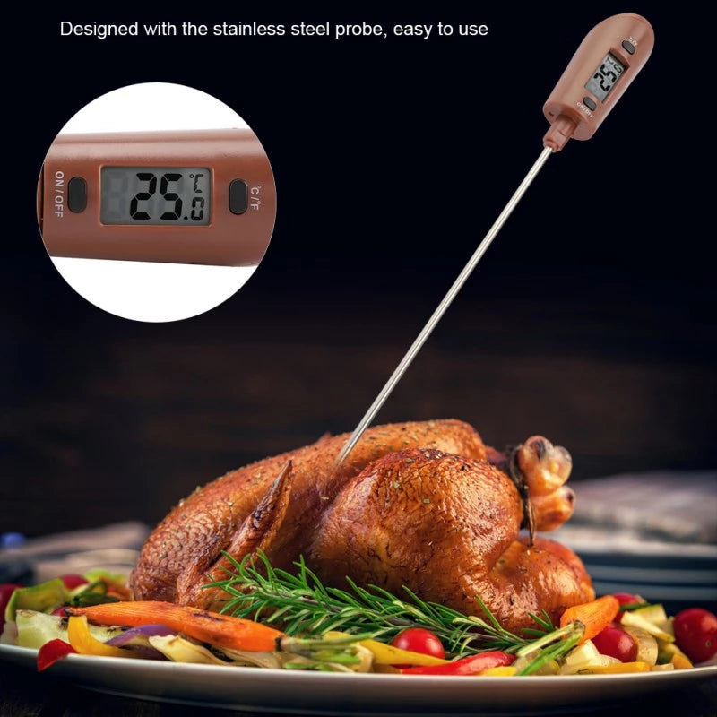 Digitales Kochthermometer mit Silikonspatel – Bild 3 | LuxeStyle