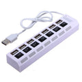 USB 2.0 Hub mit 7 Ports und unabhängiger Schalter – Bild 2 | LuxeStyle
