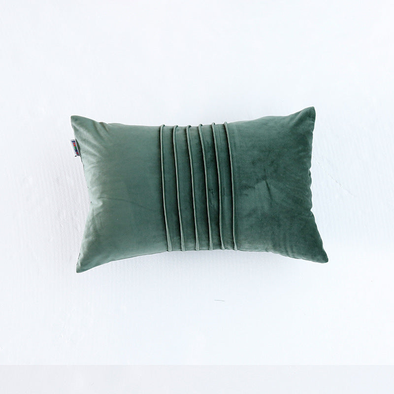 Samt-Kissenhülle Holland Velvet, einfarbig – Bild 6 | LuxeStyle