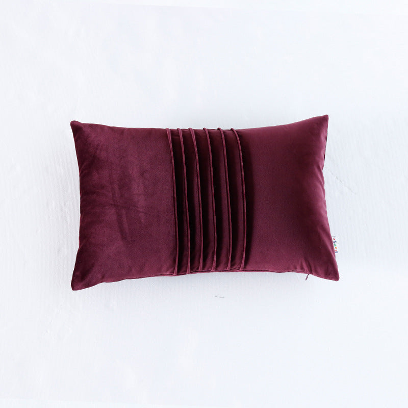 Samt-Kissenhülle Holland Velvet, einfarbig – Bild 5 | LuxeStyle