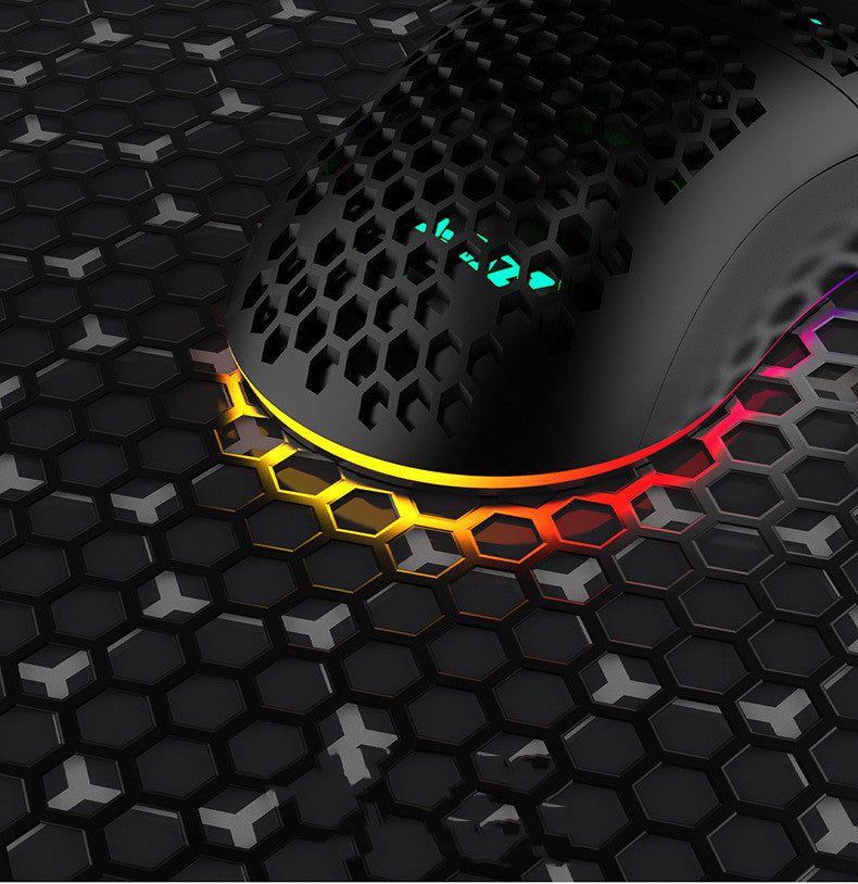 Heijue Aj390 Gaming Maus – Leicht & Präzis