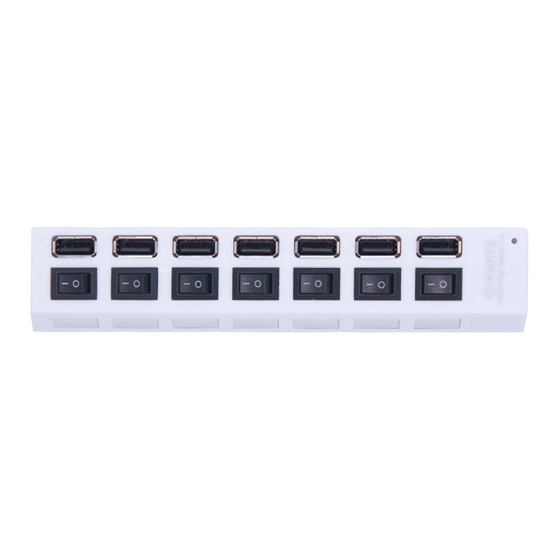 USB 2.0 Hub mit 7 Ports und unabhängiger Schalter – Bild 3 | LuxeStyle