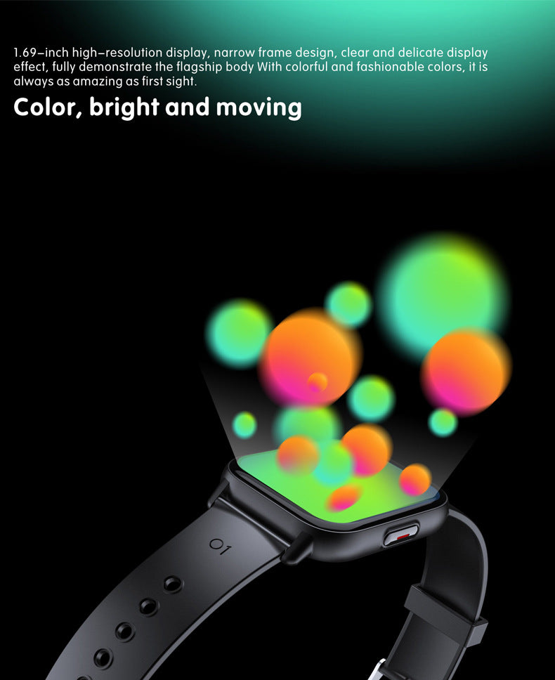 Smartwatch Ym12 mit Herzfrequenz- und Blutsauerstoffmessung – Bild 9 | LuxeStyle