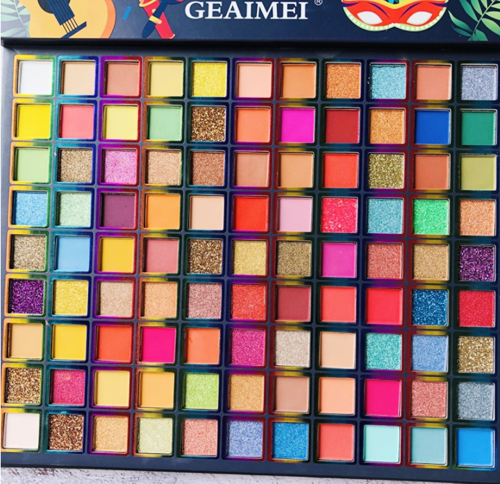 99-Farben Lidschatten-Palette