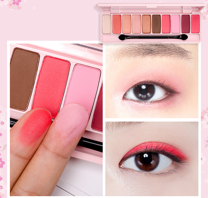 Sakura Girl Lidschatten-Palette – 10 Farben