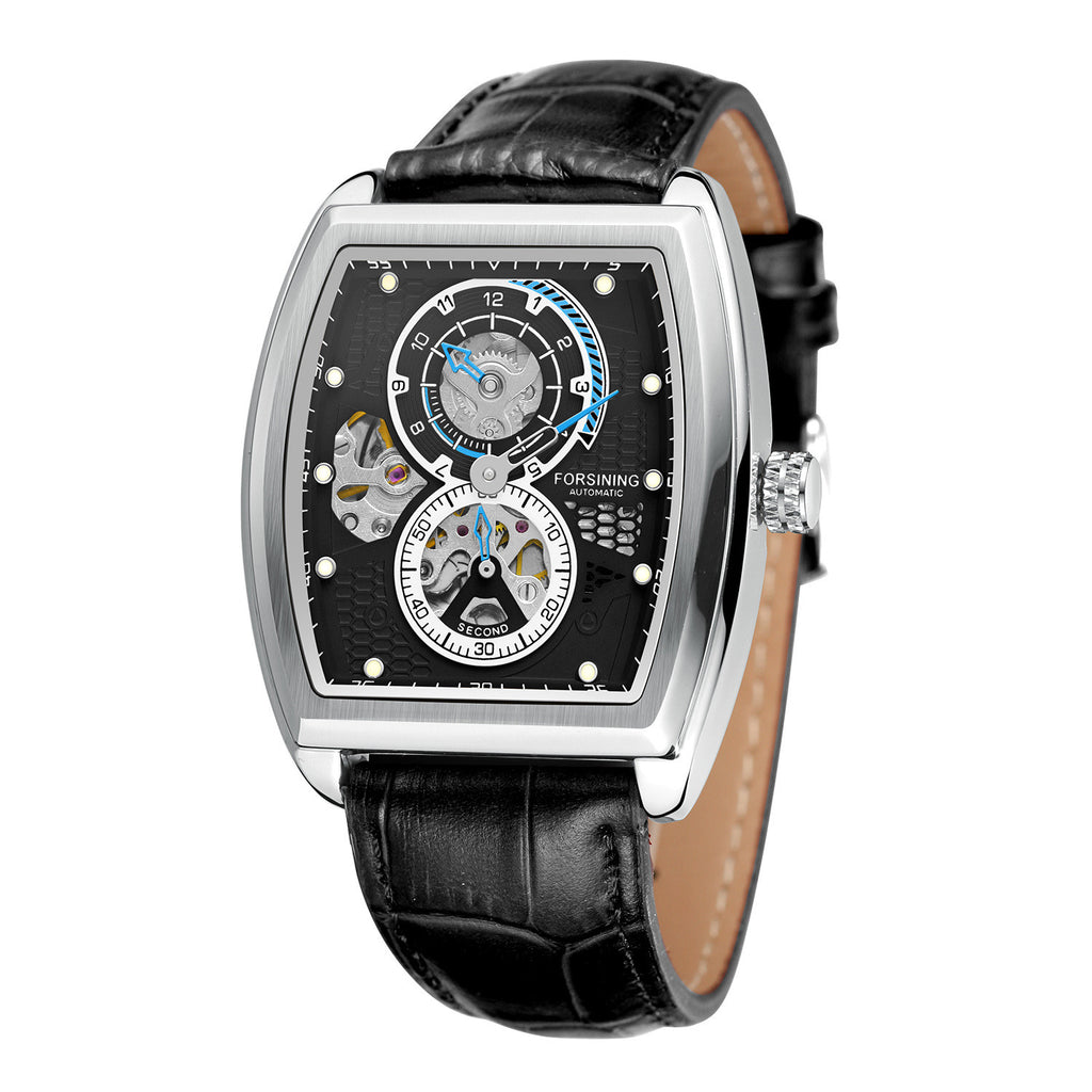 Mechanische Herrenuhr im quadratischen Design – Bild 4 | LuxeStyle
