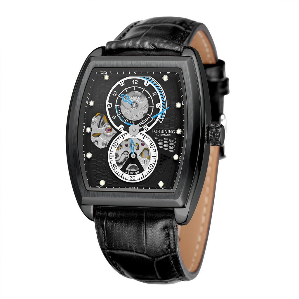 Mechanische Herrenuhr im quadratischen Design – Bild 6 | LuxeStyle