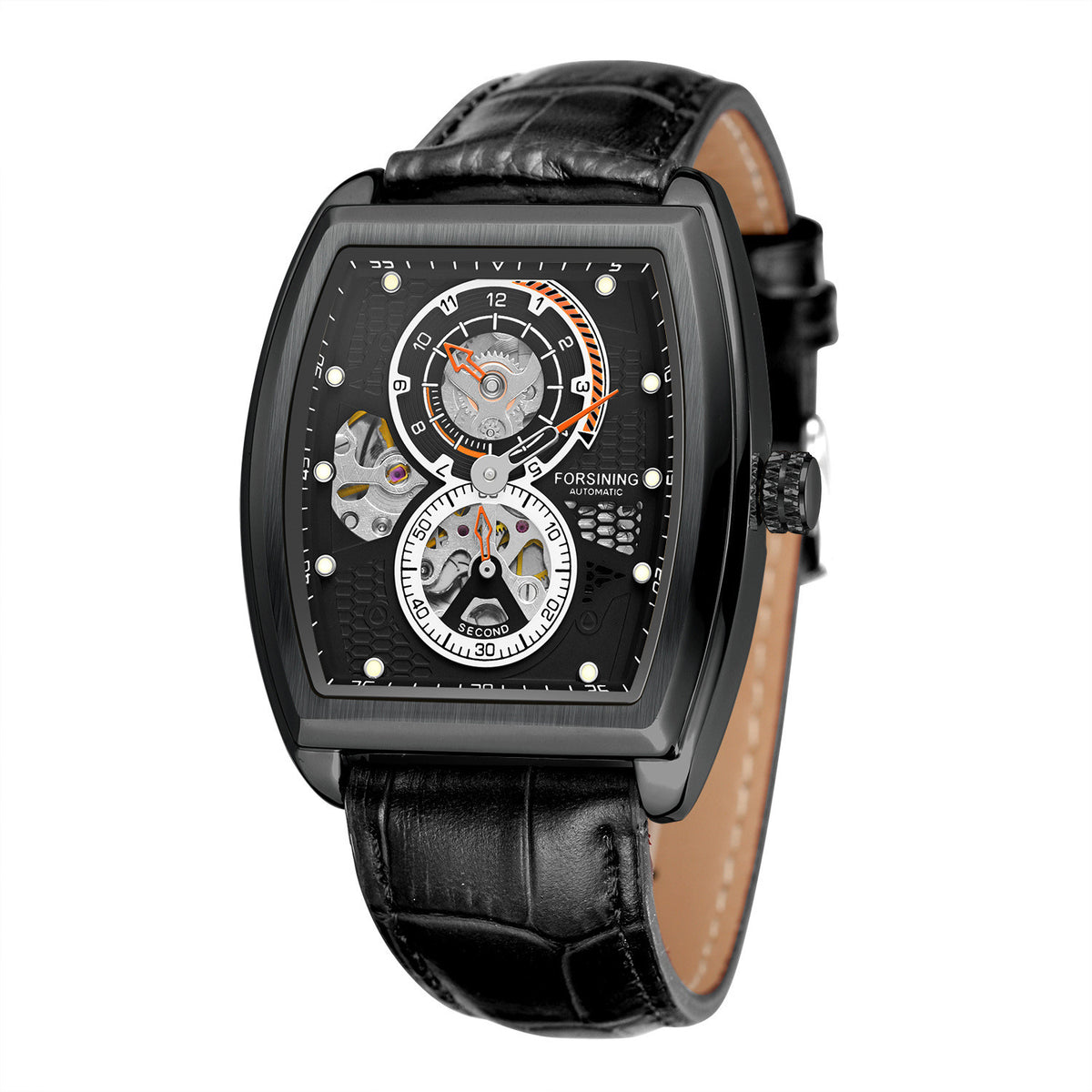 Mechanische Herrenuhr im quadratischen Design | LuxeStyle