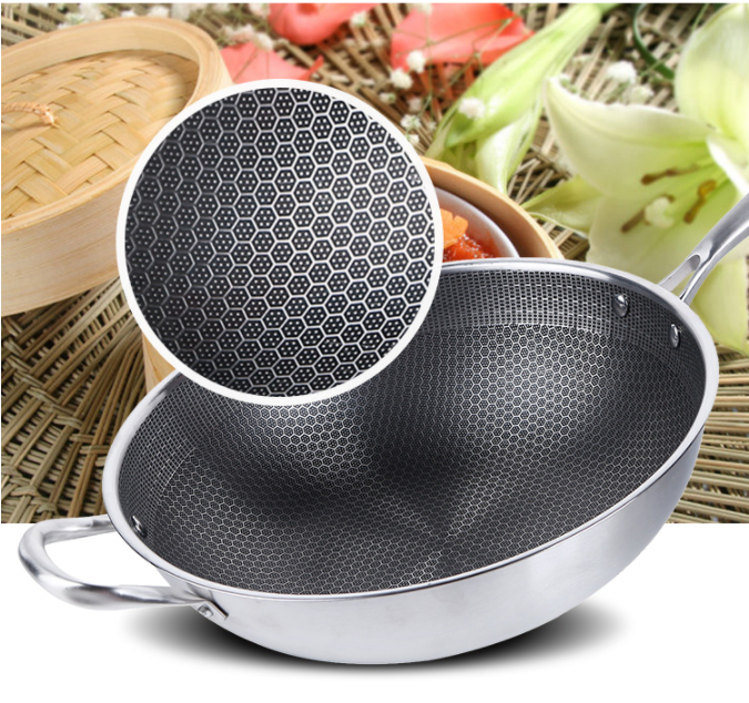 Edelstahl Wok Antihaft-Pfanne – Bild 6 | LuxeStyle