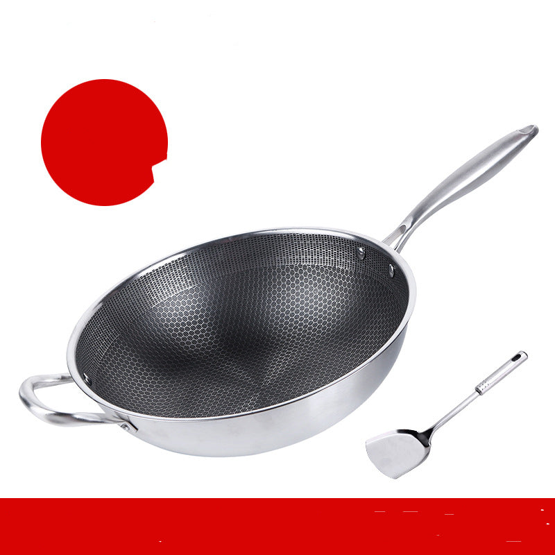 Edelstahl Wok Antihaft-Pfanne – Bild 4 | LuxeStyle