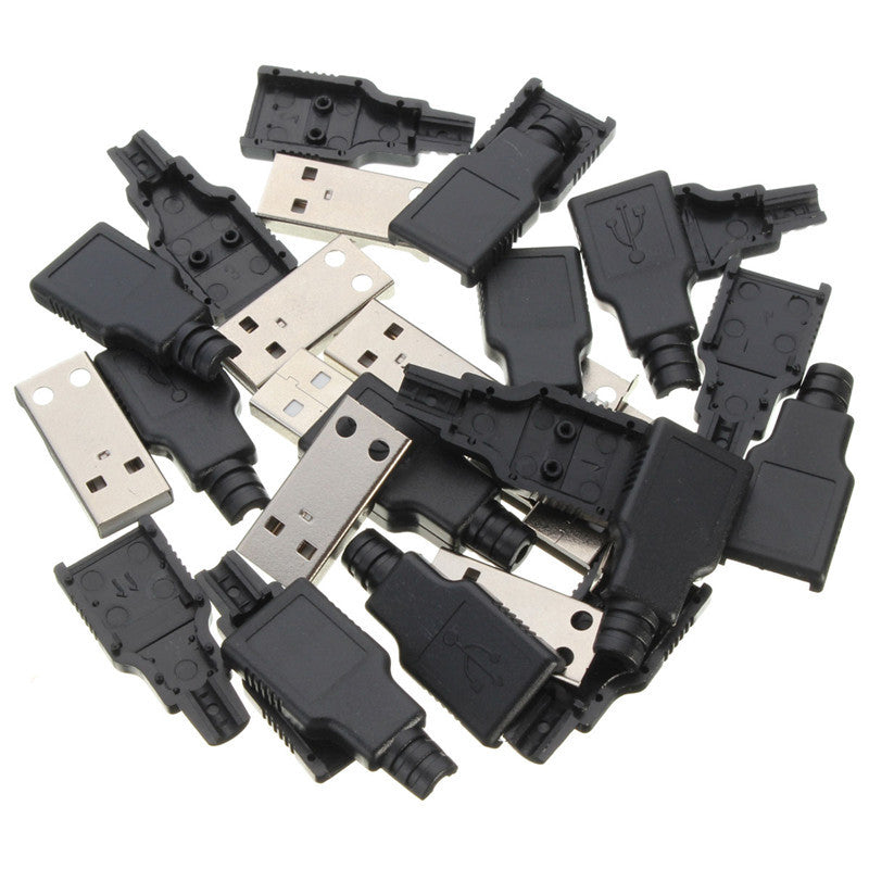 USB-A Stecker mit schwarzer Kunststoffabdeckung – Bild 1 | LuxeStyle