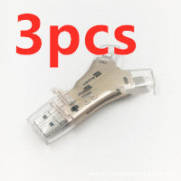 4-in-1 USB Kartenleser für SD & TF Karten