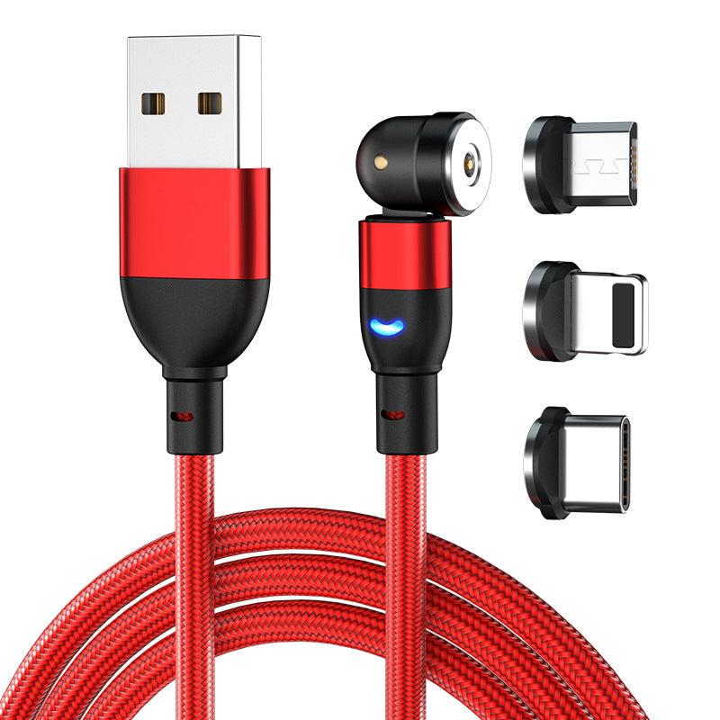 Magnetisches 3-in-1 Ladekabel (540° drehbar)