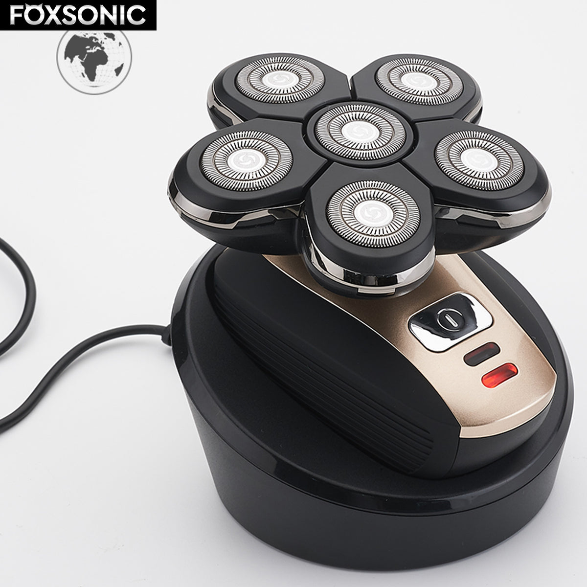 Smarter 5-Kopf Rasierer mit USB-Ladefunktion – Bild 5 | LuxeStyle