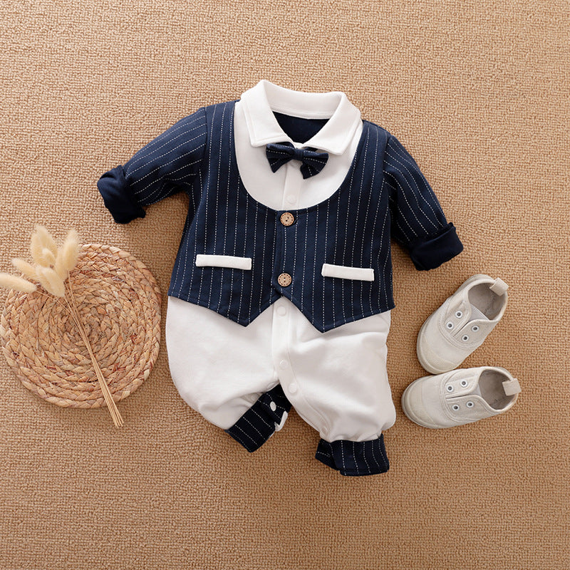 Baby Gentleman Jumpsuit aus Baumwolle