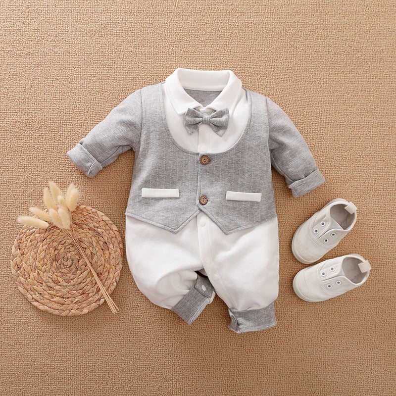Baby Gentleman Jumpsuit aus Baumwolle