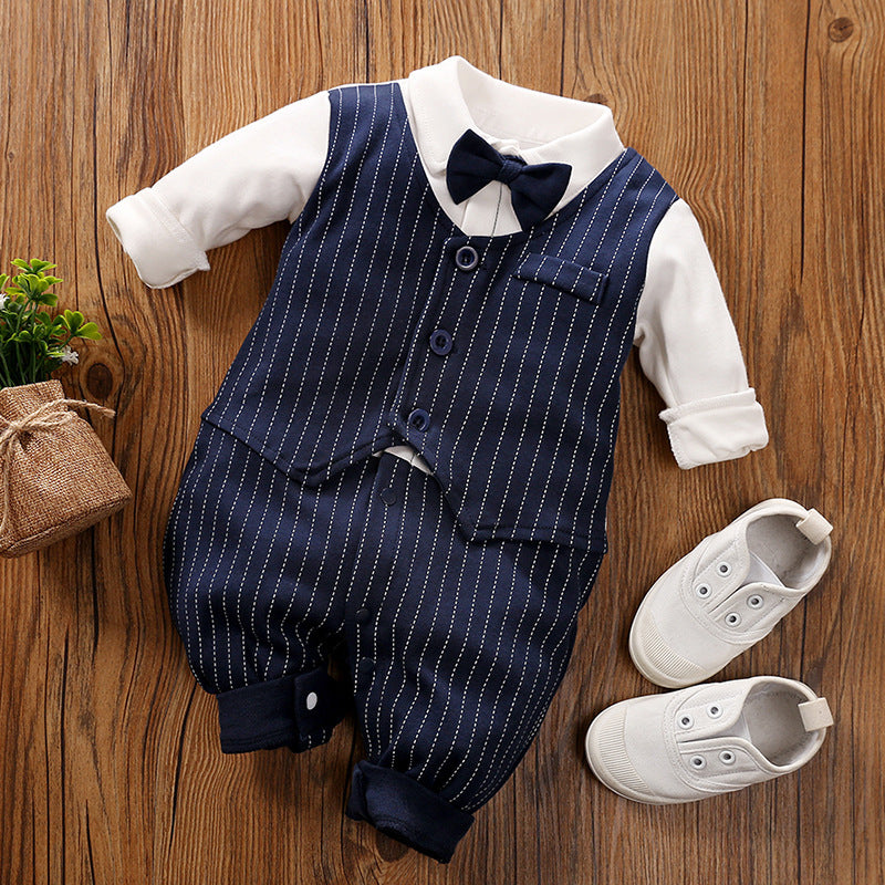 Baby Gentleman Jumpsuit aus Baumwolle