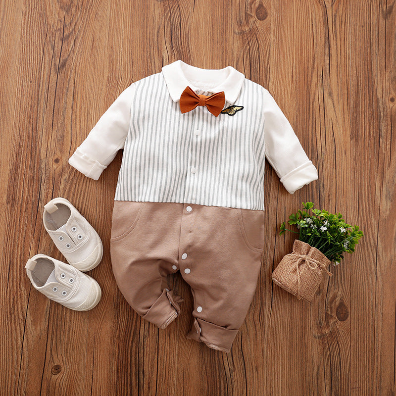 Baby Gentleman Jumpsuit aus Baumwolle