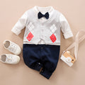 Baby Gentleman Jumpsuit aus Baumwolle – Bild 1 | LuxeStyle