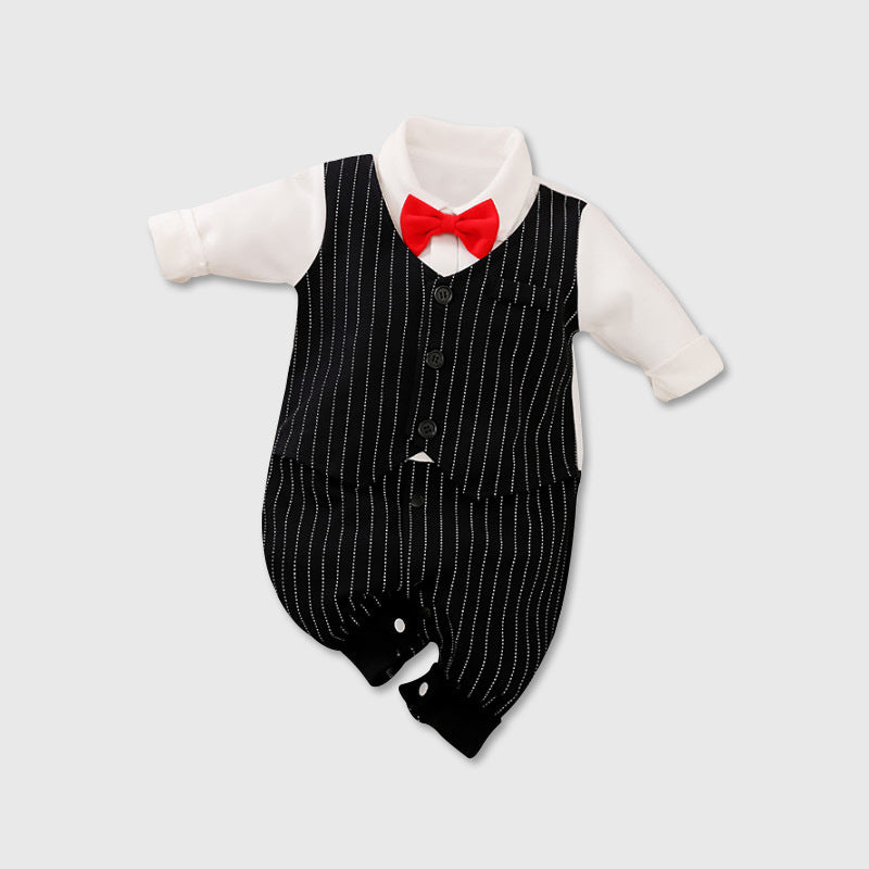 Baby Gentleman Jumpsuit aus Baumwolle