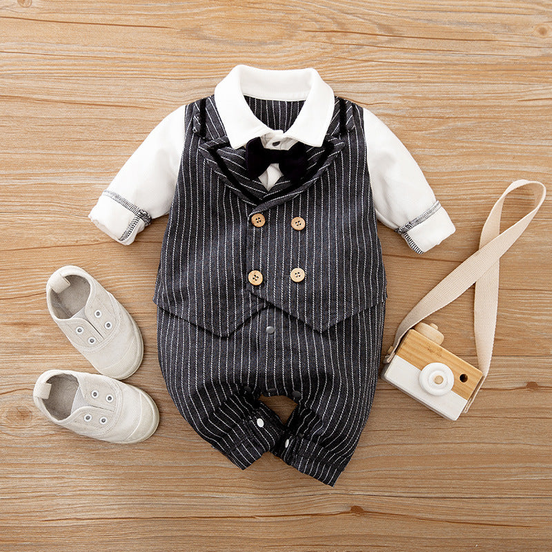 Baby Gentleman Jumpsuit aus Baumwolle