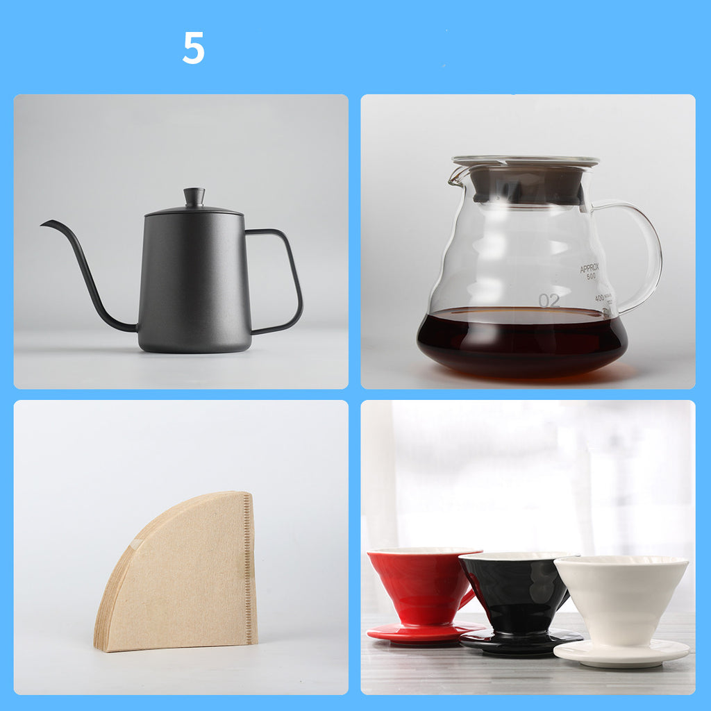 Kaffee-Set mit Filter und Glaskanne – Bild 4 | LuxeStyle