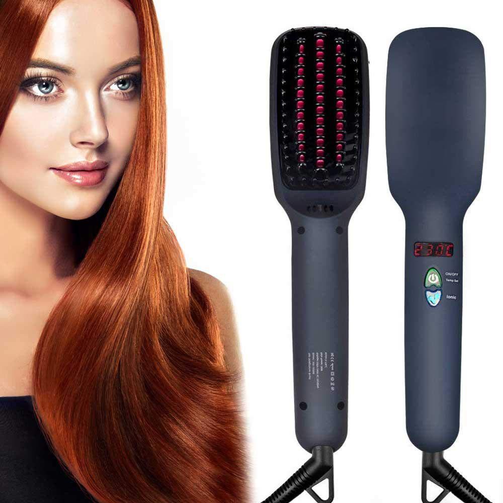 LCD-Haarglätteisen mit 10-stufiger Temperaturregelung