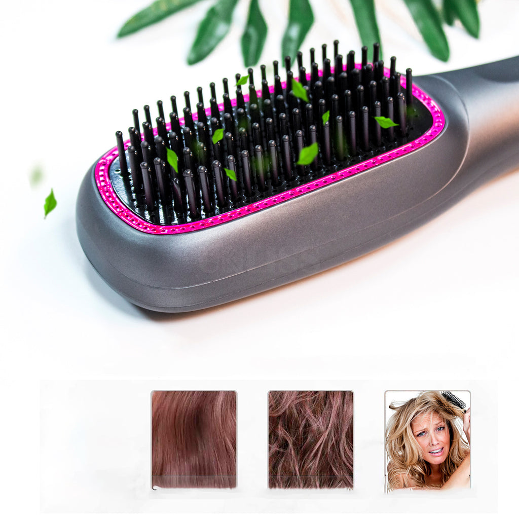 3-in-1 Warmluftbürste für Locken & Glätten – Bild 5 | LuxeStyle