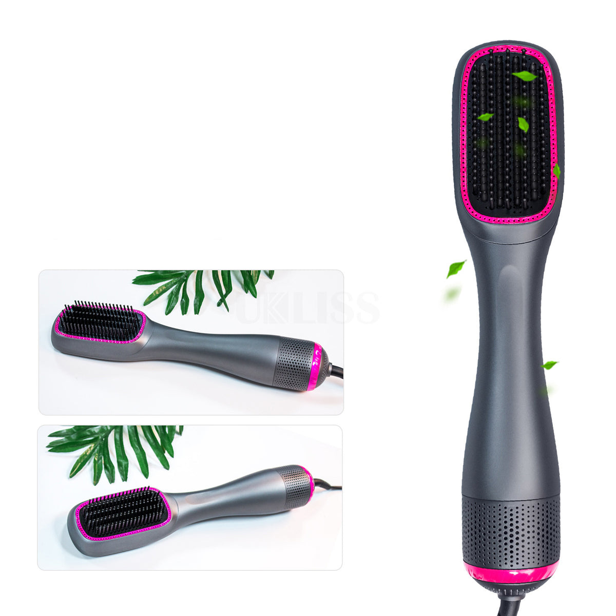 3-in-1 Warmluftbürste für Locken & Glätten – Bild 1 | LuxeStyle