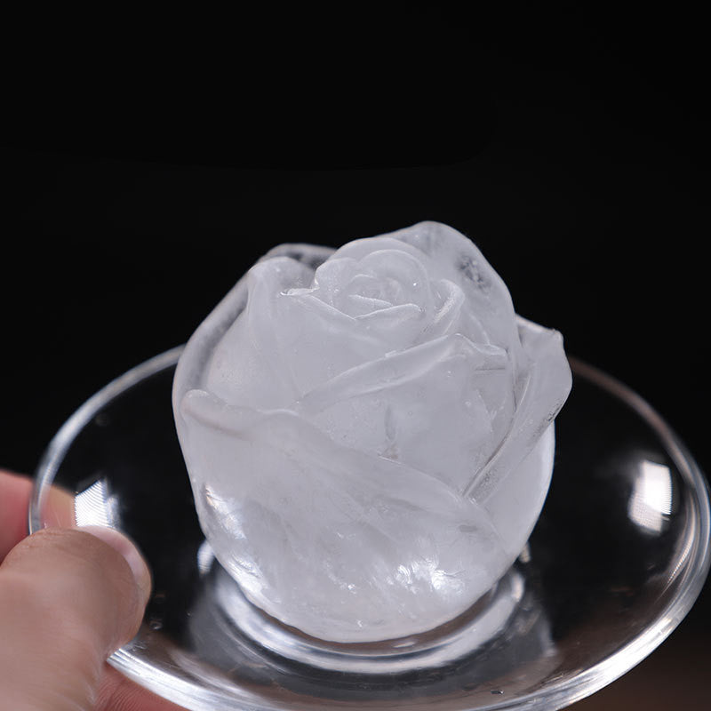 3D Rosen Eiswürfelform aus Silikon | LuxeStyle