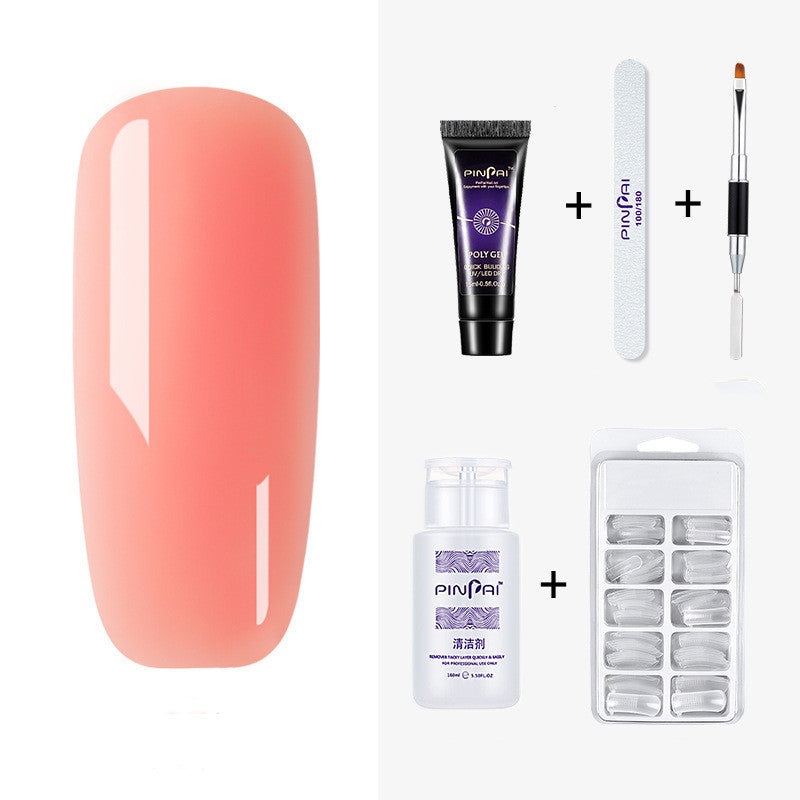 Nagelverlängerungs-Set mit Kristallgel