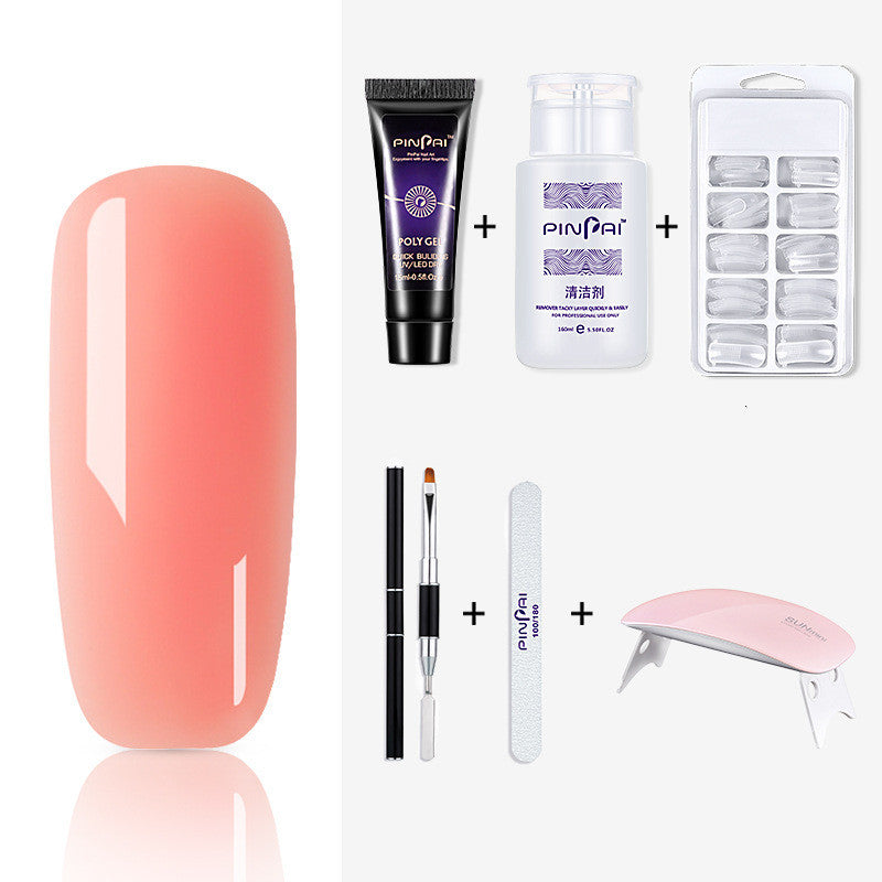 Nagelverlängerungs-Set mit Kristallgel