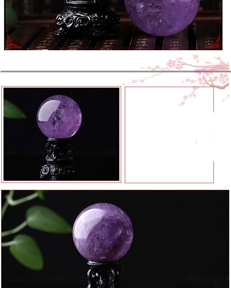 Amethyst-Kristallkugel – Bild 2 | LuxeStyle