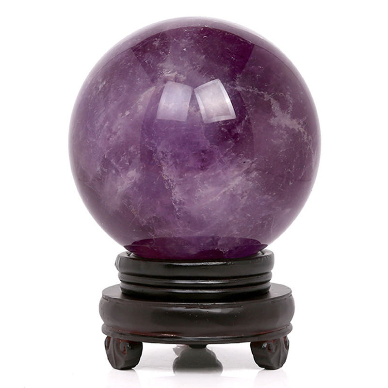 Amethyst-Kristallkugel | LuxeStyle