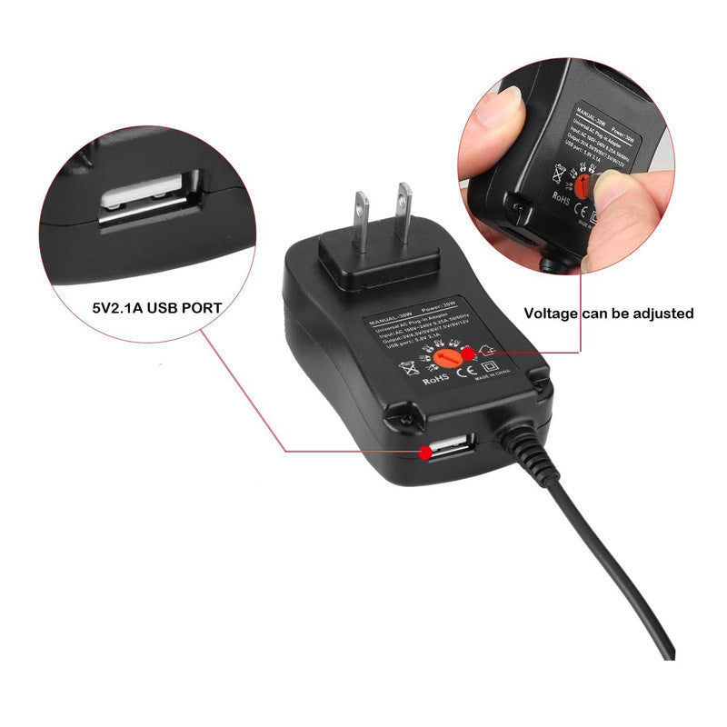 30W Multi-Funktions Netzteil mit USB – Bild 8 | LuxeStyle