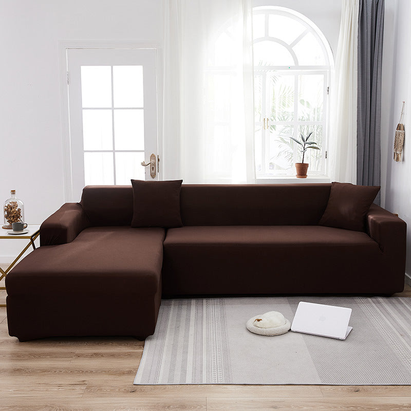 Elastischer Sofaüberzug aus Milchseide – Bild 4 | LuxeStyle