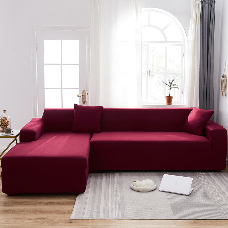 Elastischer Sofaüberzug aus Milchseide – Bild 8 | LuxeStyle