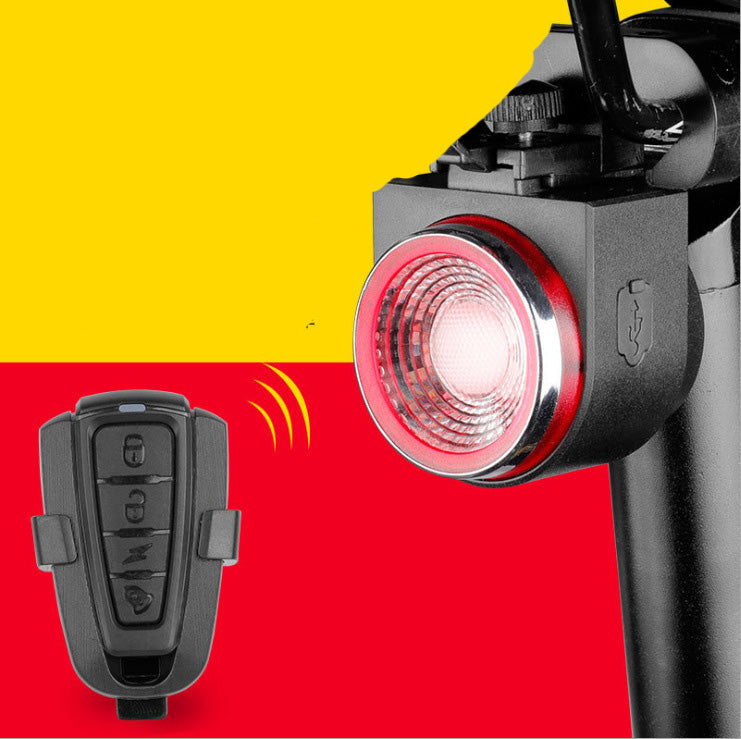 Bike-Rücklicht mit Sensor, Anti-Diebstahl, USB