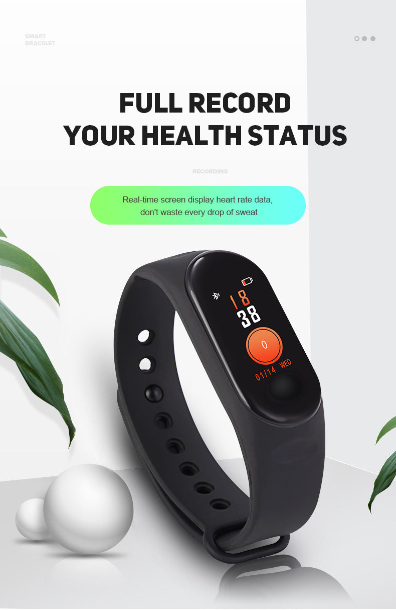 M3 Smart Armband mit Farbdisplay