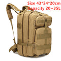 Taktischer Camouflage-Rucksack 40L | LuxeStyle