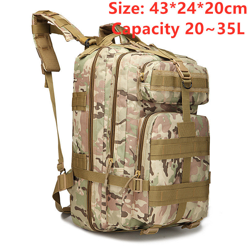 Taktischer Camouflage-Rucksack 40L – Bild 17 | LuxeStyle