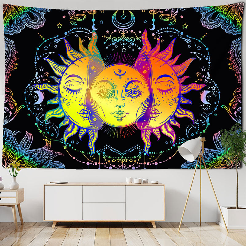 Sime Stil Abstrakt Wandteppich – Bild 4 | LuxeStyle