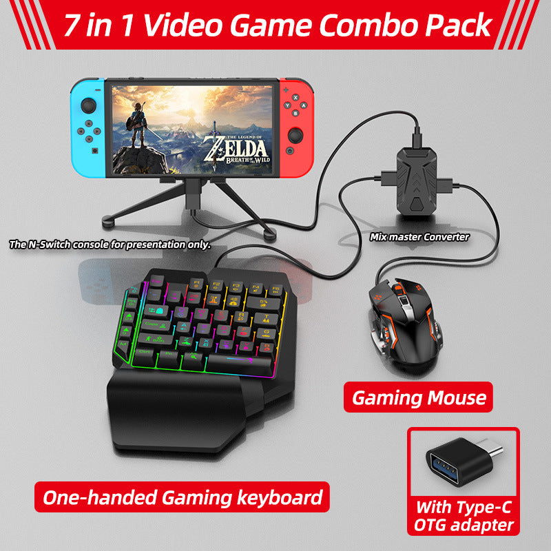 Tastatur- & Maus-Konverter für PS/Xbox/Switch – Bild 1 | LuxeStyle